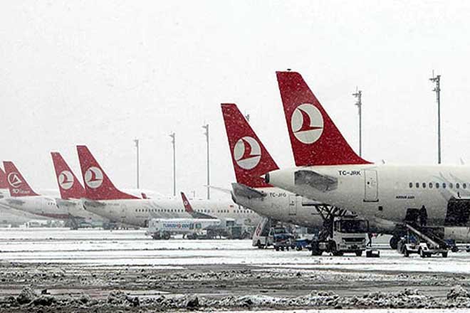 Работа третьего аэропорта Стамбула приостановлена до 26 января - Turkish Airlines