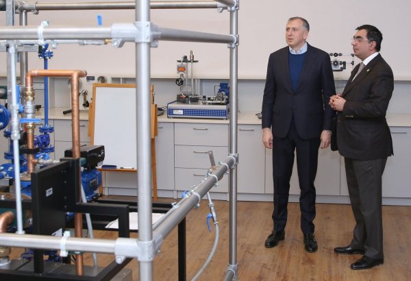 Georgian Ambassador to Azerbaijan visits Baku Higher Oil School
