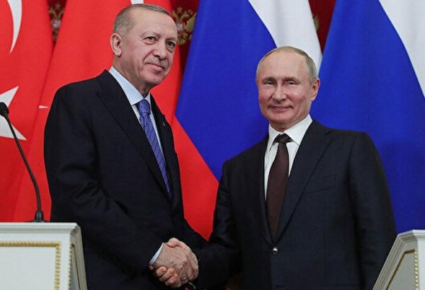 Erdogan discusses Russia-Ukraine talks in Turkey with Putin