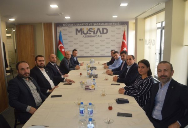 MÜSİAD Azərbaycan и TÜİB обсудили перспективы сотрудничества