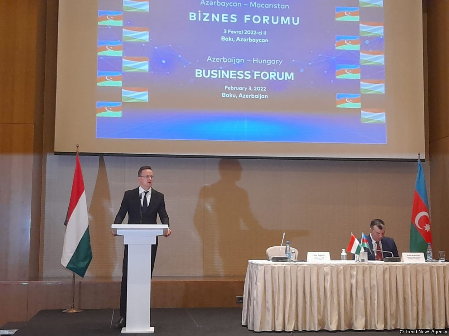 Bakıda Azərbaycan-Macarıstan biznes forumu keçirilib