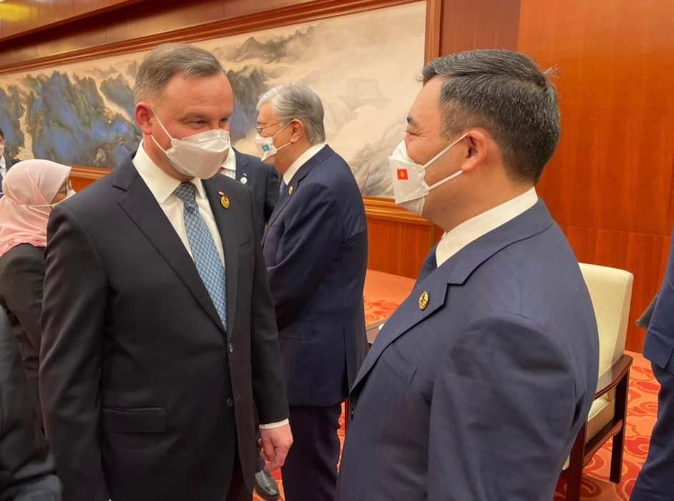 Президент Жапаров Кытай төрагасынын атынан чет элдик делегация башчыларын кабыл алуу аземине катышты
