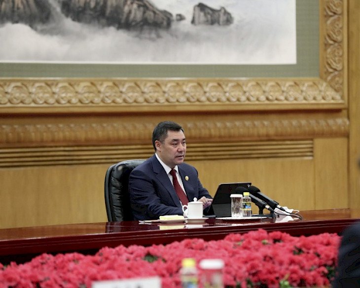 Жапаров Си Цзиньпинди Кыргызстанга мамлекеттик сапар менен келүүгө чакырды