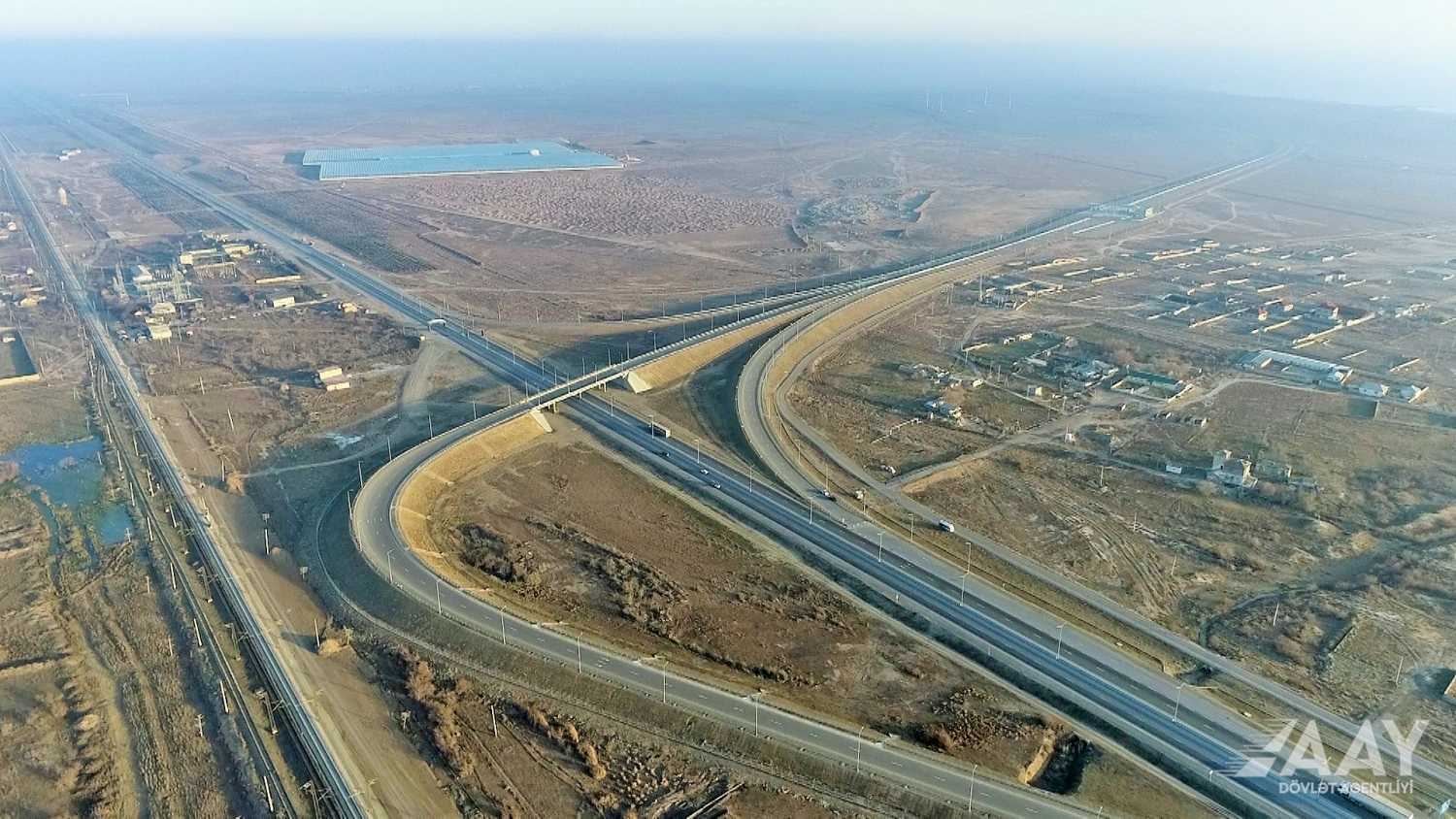 Bakı-Quba-Rusiya sərhədi avtomobil yolunun tikintisi davam etdirilir