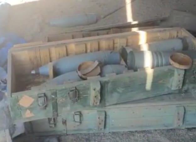 В Ходжавенде обнаружены артиллерийские снаряды