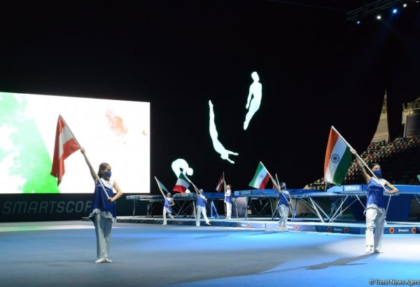 Azerbaijan hosts opening ceremony of FIG Trampoline Gymnastic World Cup