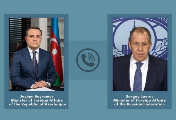 Azerbaijani, Russian FMs discuss implementation of tripartite statements