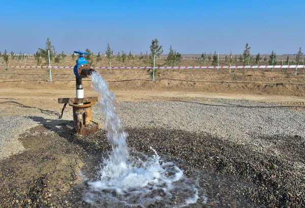 Ağdam şəhərinin içməli su və tullantı su sistemlərinin yenidən qurulması işlərinə başlanılıb (FOTO)