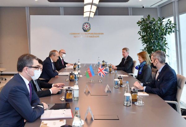 Azerbaijan, UK discuss prospects for cooperation on mutual investments (PHOTO)