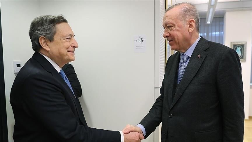 Эрдоган встретился с премьером Италии в Брюсселе