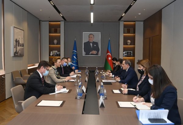 Azerbaijan’s FM meets Secretary General of Council of Europe (PHOTO)