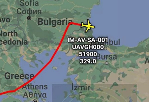 NATO İHA'sından dikkat çeken rota: Türk hava sahasına girmedi