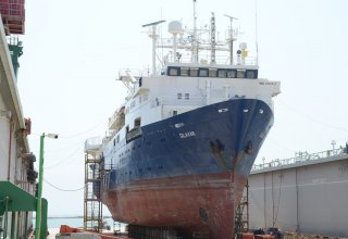 Baku Shipyard talks unscheduled repair of local research vessel