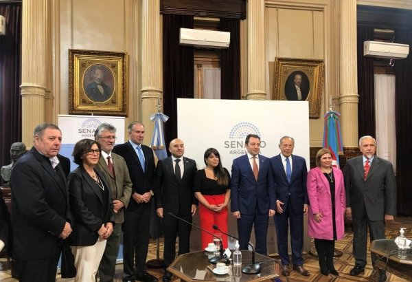 Azerbaijani Deputy Foreign Minister meets with members of Argentine Senate (PHOTO)