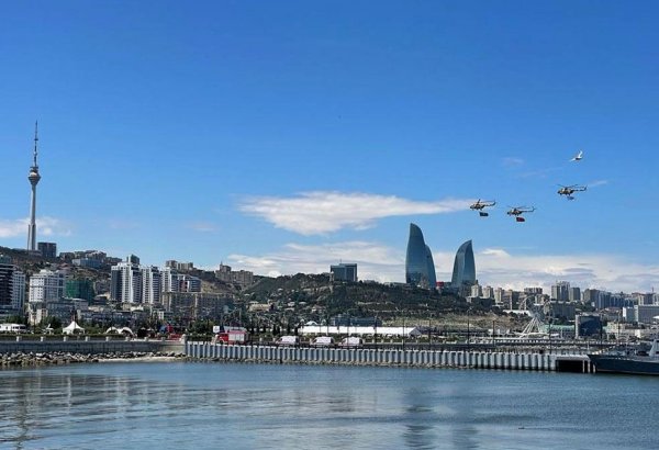 Azerbaijani military pilots carry out first flights at TEKNOFEST Azerbaijan (PHOTO)