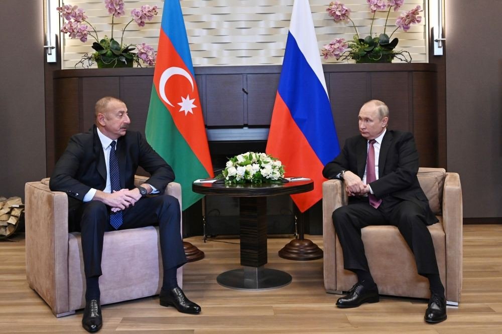 Президент России Владимир Путин направил поздравительное письмо Президенту Азербайджана Ильхаму Алиеву