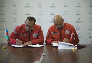 Azərbaycan və Türkiyə arasında aeronaviqasiya sahəsində mühüm saziş imzalanıb (FOTO)