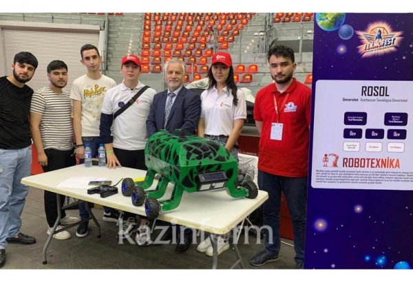 Казахстанцы приняли участие в фестивале Teknofest в Азербайджане