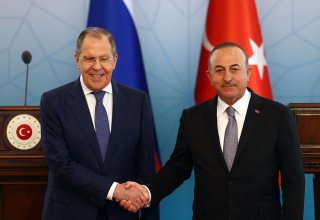 Çavuşoğlu və Lavrov G20 iclası çərçivəsində görüşüb