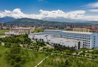Özbekistan'da, Kırgızistan-Türkiye Manas Üniversitesi tanıtıldı