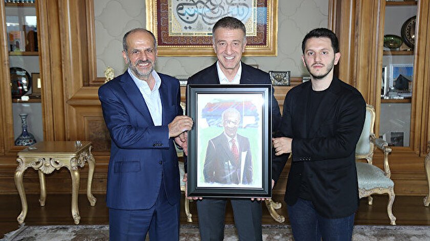 Ahmet Ağaoğlu'ndan Albayrak Holding'e ziyaret: "Bu bir camia şampiyonluğu"