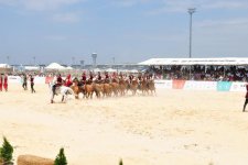 Qarabağ atları V Etnospor Mədəniyyət Festivalında (FOTO/VİDEO)