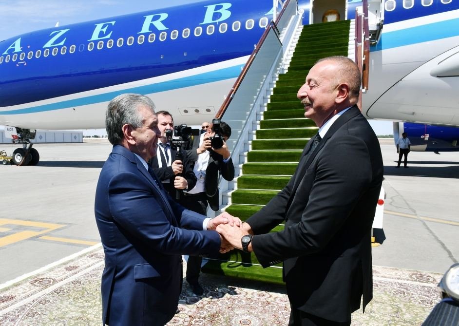President Ilham Aliyev completes his state visit to Uzbekistan (PHOTO)