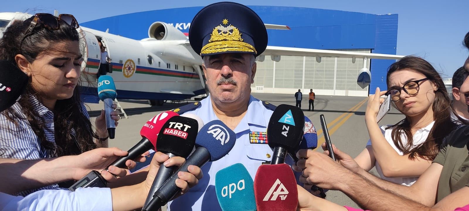 Азербайджанский самолет-амфибия будет участвовать в тушении пожаров в Турции (ФОТО)
