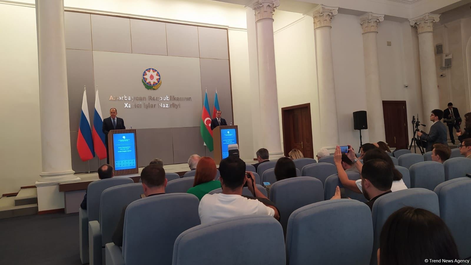 Lavrov talks interest of Russian companies in working on Azerbaijan's Karabakh reconstruction