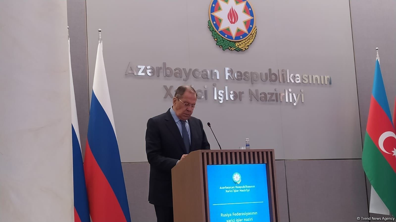 Azərbaycanla Rusiya arasında təmaslar yüksək səviyyədə daim reallaşdırılır – Lavrov