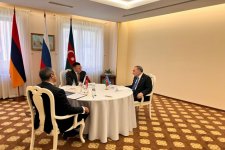 Meeting of Azerbaijani, Armenian, Russian prosecutor generals takes place (PHOTO)
