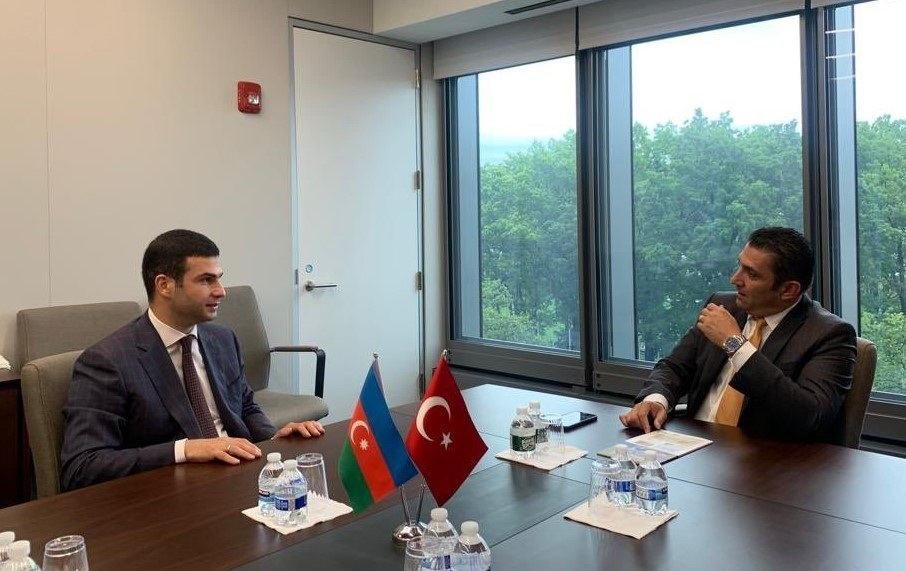 Обсуждены возможности сотрудничества азербайджанских и турецких бизнесменов, работающих в США