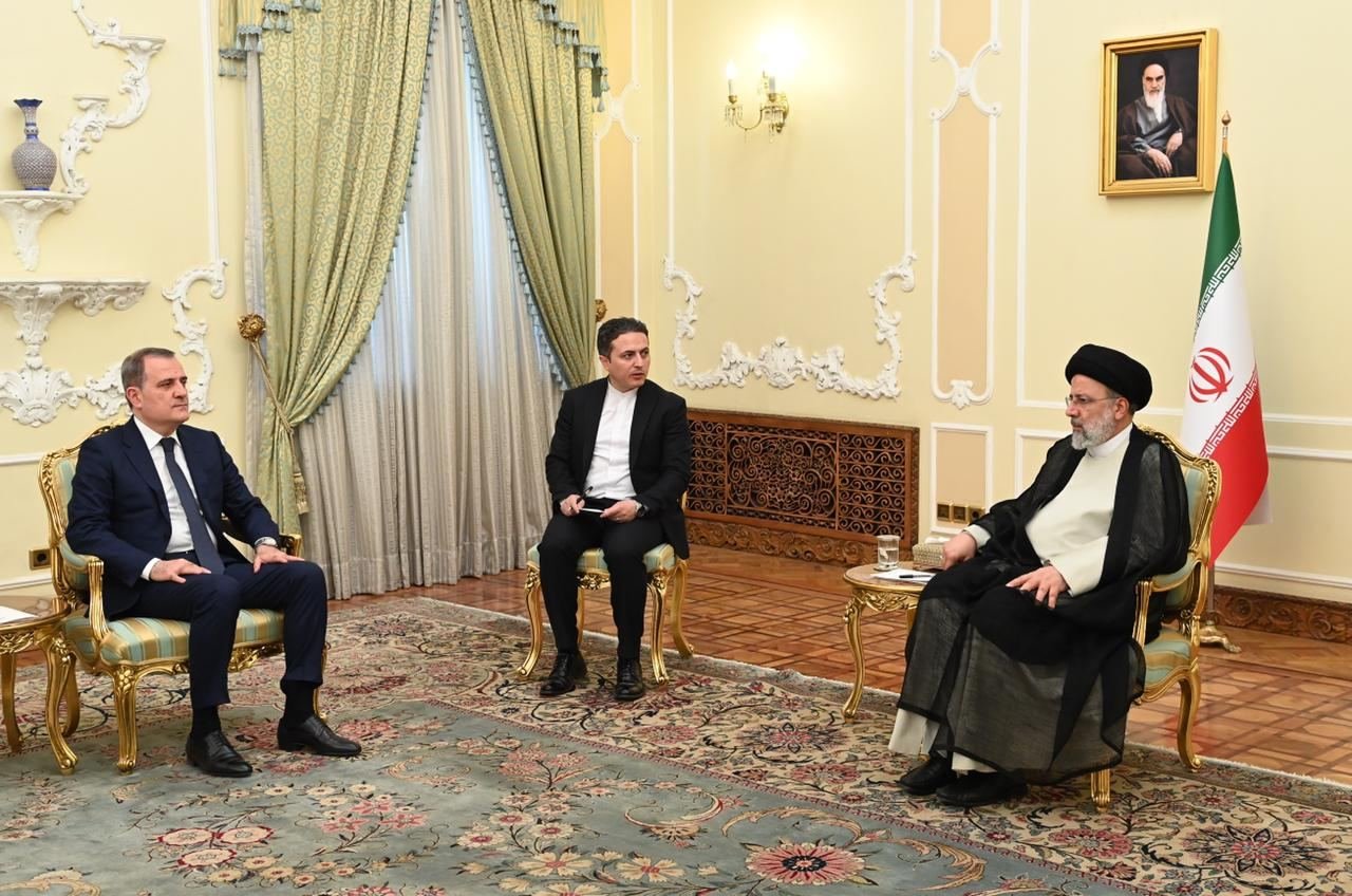 Джейхун Байрамов встретился с Президентом Ирана (ФОТО)