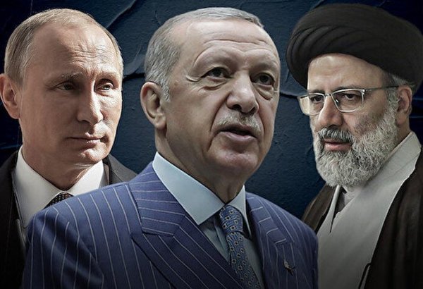 Трехсторонние переговоры Путина, Раиси и Эрдогана завершились