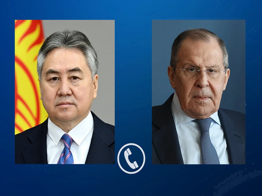 Главы МИД КР и РФ обсудили актуальные вопросы двусторонних отношений