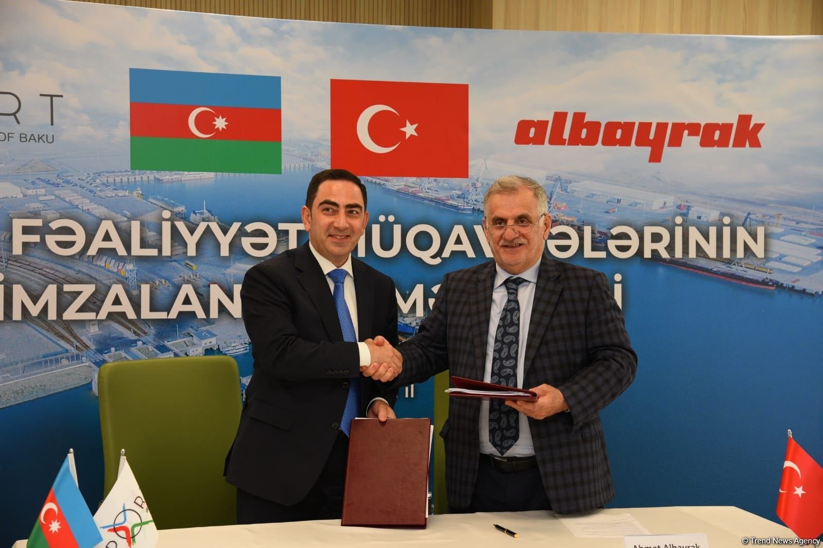 Между турецким холдингом Albayrak и Бакинским портом подписан меморандум о взаимопонимании