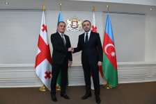 Джейхун Байрамов обсудил с премьером Грузии мирный процесс в регионе (ФОТО)