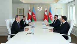 Джейхун Байрамов обсудил с премьером Грузии мирный процесс в регионе (ФОТО)