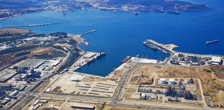 Yanvar-mart aylarında Türkiyənin Aliağa limanı 18 milyon tondan çox yük qəbul edib