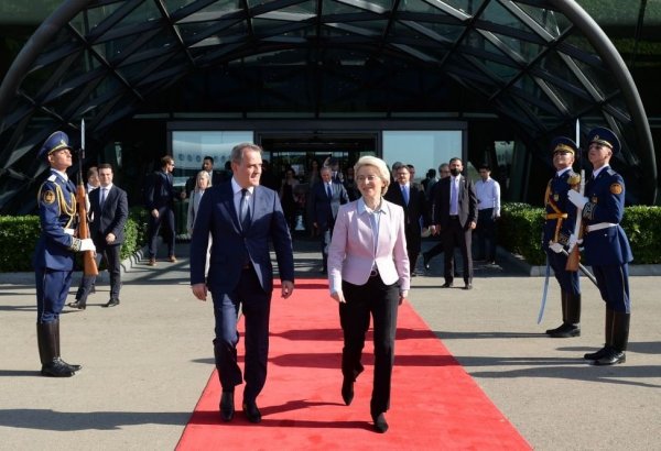 President of European Commission completes her visit to Azerbaijan