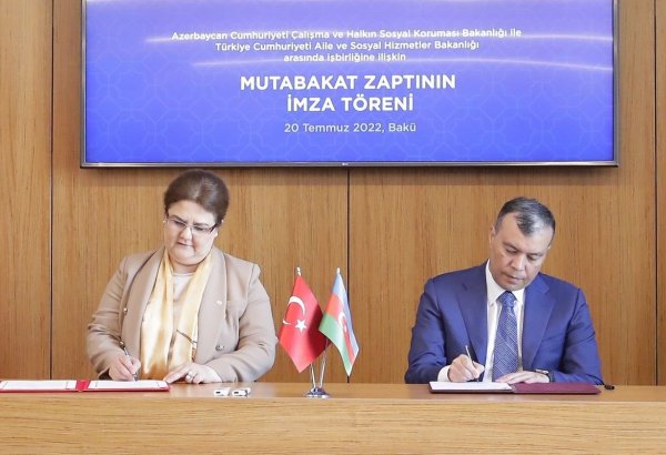 Azərbaycan və Türkiyə arasında daha bir əməkdaşlıq Memorandumu imzalanıb (FOTO)