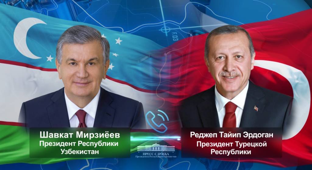 Лидеры Узбекистана и Турции рассмотрели актуальную повестку многопланового сотрудничества