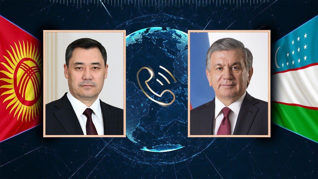 Президенты Кыргызстана и Узбекистана провели телефонный разговор