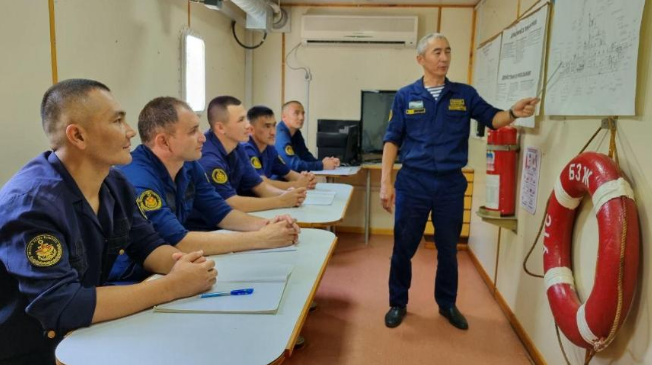 Казахстанские военные моряки готовятся к VIII Армейским международным играм