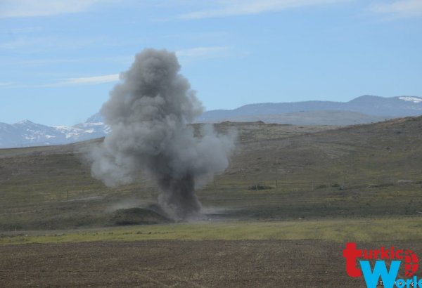 Azerbaijani serviceman hits landmine in liberated Kalbajar district