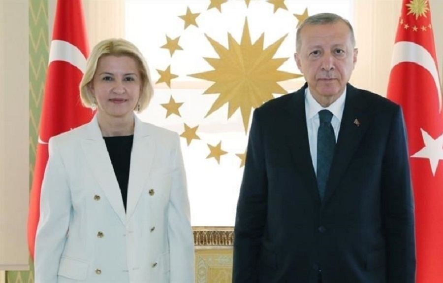 Эрдоган принял главу Гагаузии Ирину Влах