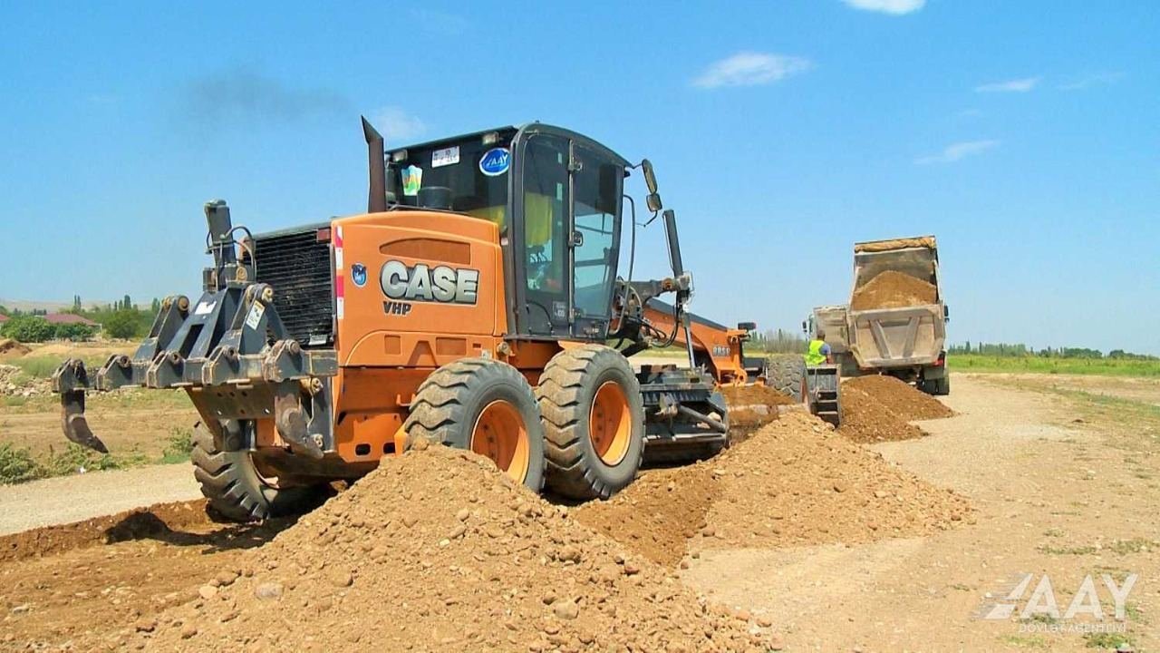 Строительство автодороги Талыш-Тапгарагоюнлу-Гашалты продолжается ускоренными темпами (ФОТО)