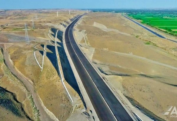 Construction of Horadiz-Jabrayil-Zangilan-Aghband highway continues