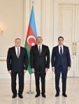 President Ilham Aliyev accepts credentials of incoming ambassador of Slovakia