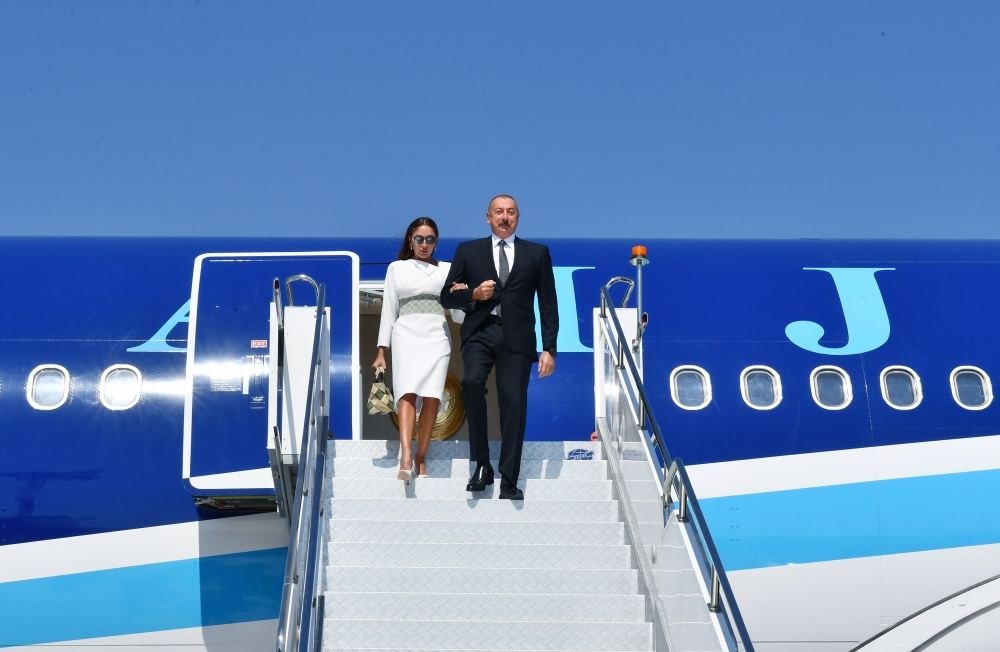 President of Azerbaijan Ilham Aliyev, First Lady Mehriban Aliyeva arrive in Türkiye on visit (PHOTO)